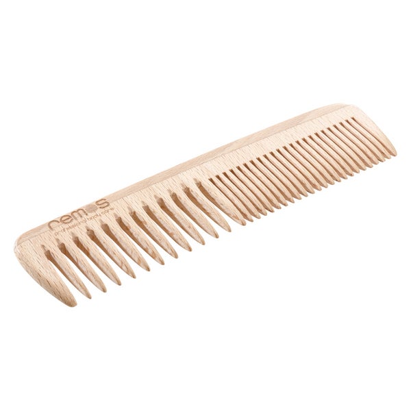 Holzkamm mittel/fein 19 cm aus Buchenholz 1 St