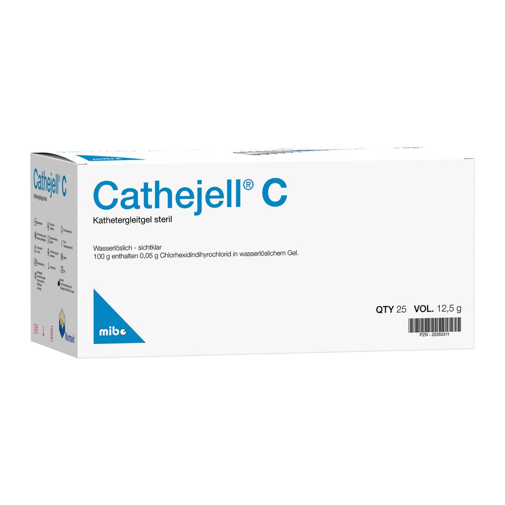 Cathejell C Steriles Gleitgel Zhs 12,5 G 25 St