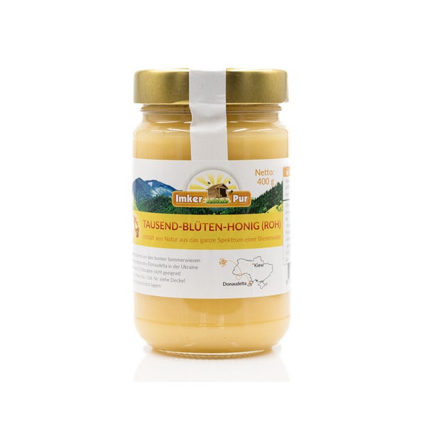 ImkerPur. Tausend-Bluten-Honig (roh) 400 g