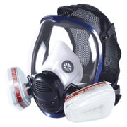 Prassia Vollgesichtsmaske 16-in-1 Gasmaske mit Filter, Staub 1 St
