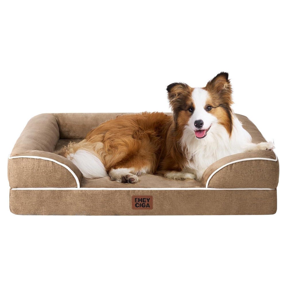 Hundebett orthopädisch Memoryfoam L 104 x B 69 x H 17 cm Kam 1 St
