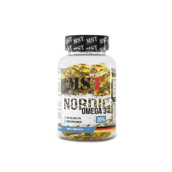 MST - Omega 3 Nordic Fish Oil 90 St