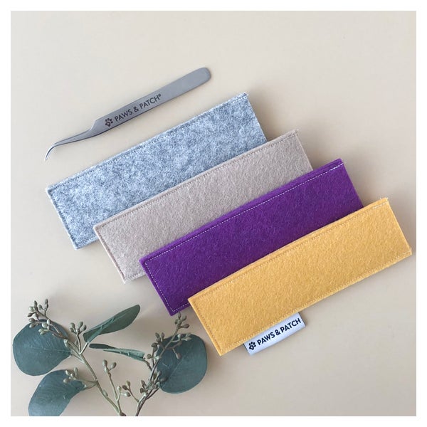 PAWS&PATCH Zeckenpinzette SILVY mit Etui in sand 1 St