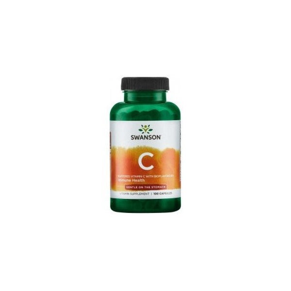 Gepuffertes Vitamin C mit Bioflavonoiden, Kapseln 100 St