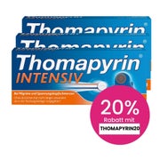 Produktabbildung: Thomapyrin INTENSIV Kopfschmerztabletten 3X20 St