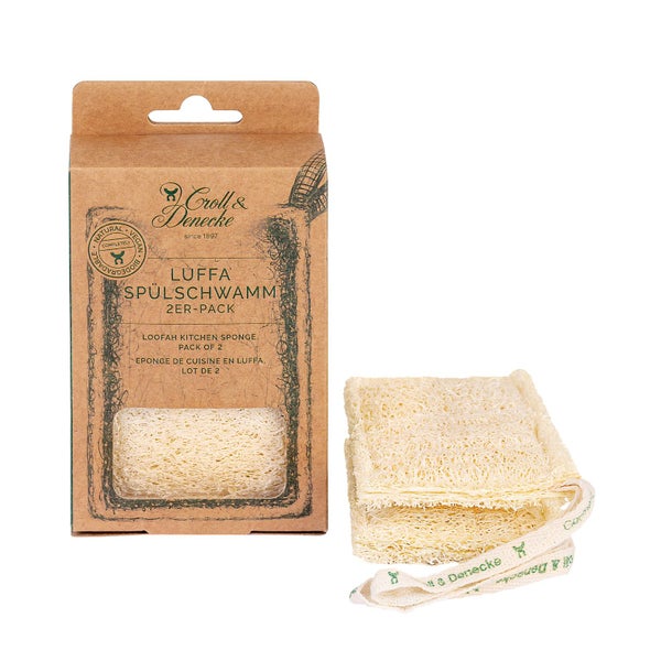 2er-Set Luffa Spülschwamm 2 St