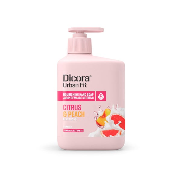 DICORA nährendes Handseife mit Vitamin C, Zitrus-, und Pfirsichextrakt 500 ml