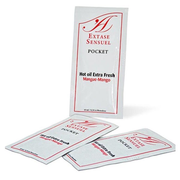 Extase Sensual - Pheromon-Massageöl mit Wärmeeffekt Mango 10 ml