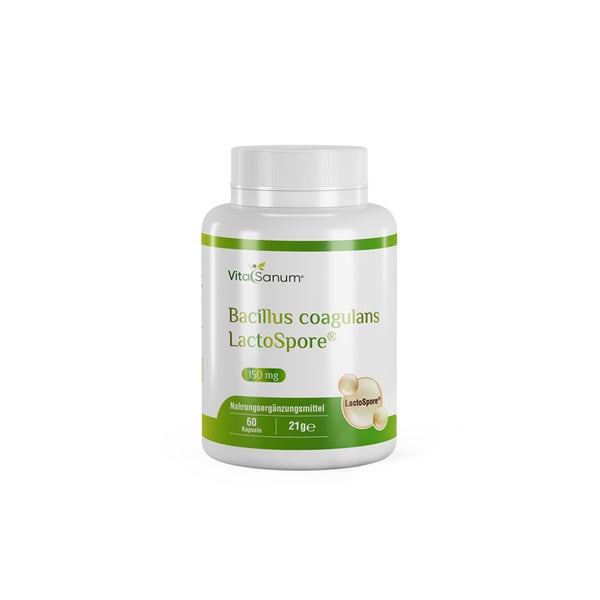 VitaSanum® - Bacillus coagulans LactoSpore® 150 mg 60 Kapsel  St
