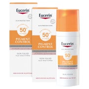 Produktabbildung: Eucerin Pigment Control SunFluid LSF 50+ 2X50 ml