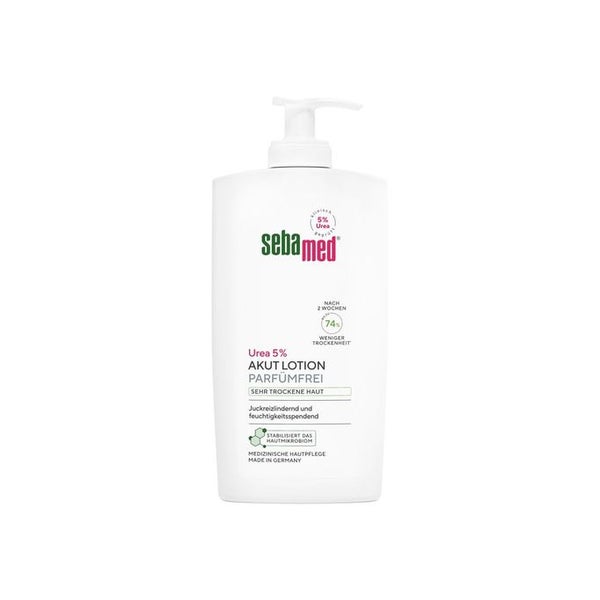 Sebamed Urea 5% Akut Lotion Parfümfrei extrem trockene Haut 400 ml