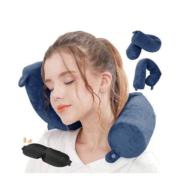 Reisekissen Memory Foam Nackenkissen Stützkissen 1 St