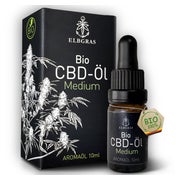 Elbgras Bio CBD Öl 20% - Hanföl - CBD-Tropfen und Spray 10 ml