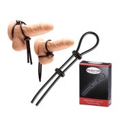 MALESATION - Adjustable Cock & Testicle Ring 1 St