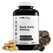 Produktabbildung: HIVITAL Schwarzer Knoblauch 9000 mg. Kapseln 180 St