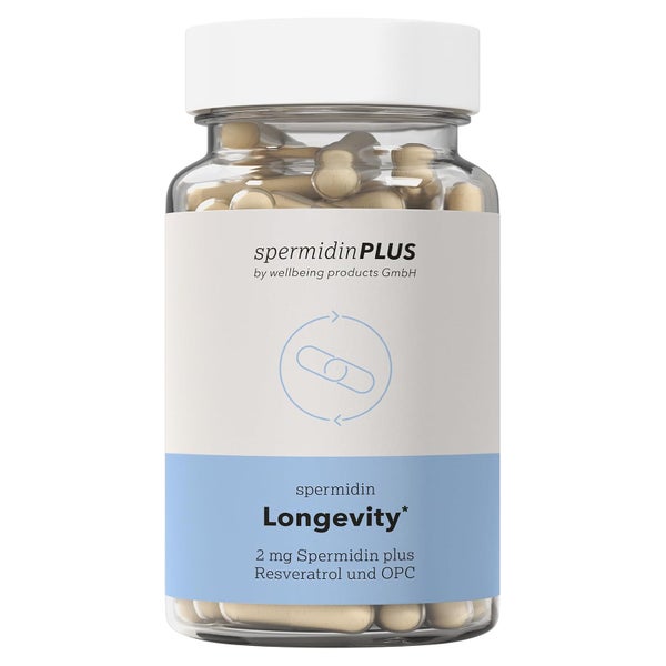 SpermidinPLUS Longevity | Spezialformel | Better Aging 60 St