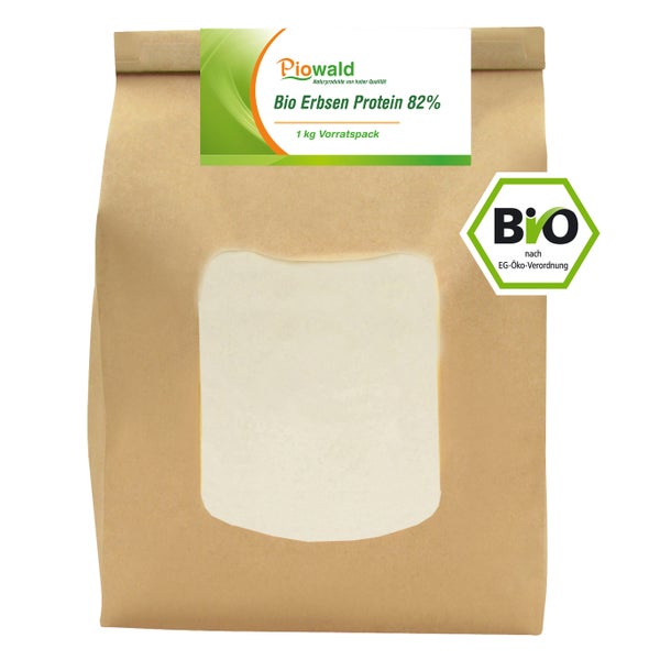 Piowald BIO Erbsenprotein - Isolat 1000 g