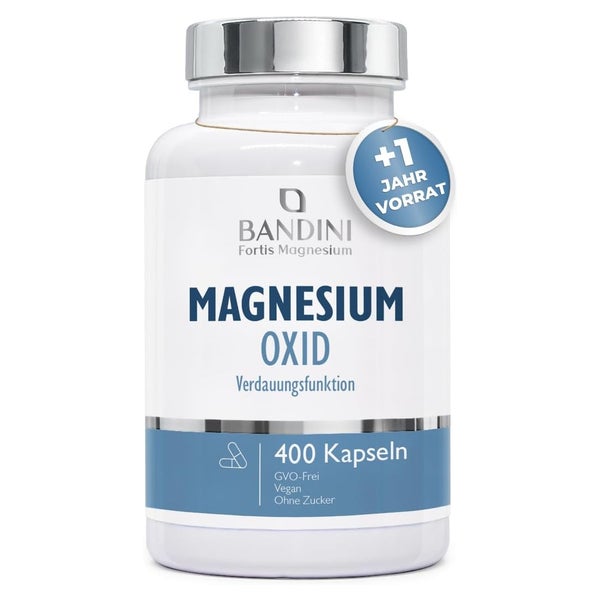 Bandini Magnesiumoxid Kapseln 400 St