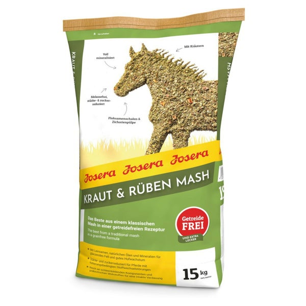 Josera Pferd, Kraut & Rüben Mash 13 kg