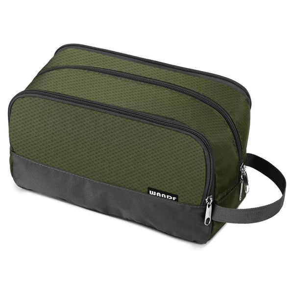 Kulturbeutel Herren Damen Reise Kosmetiktasche A - Armee-grü 1 St