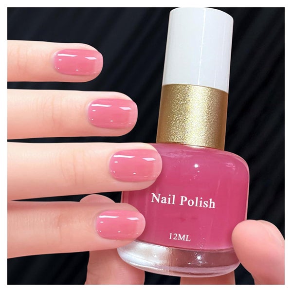 Nagellack Rosa Pink Wasserbasis Ungiftig Nude Rosa 1 ml (1er 1 St