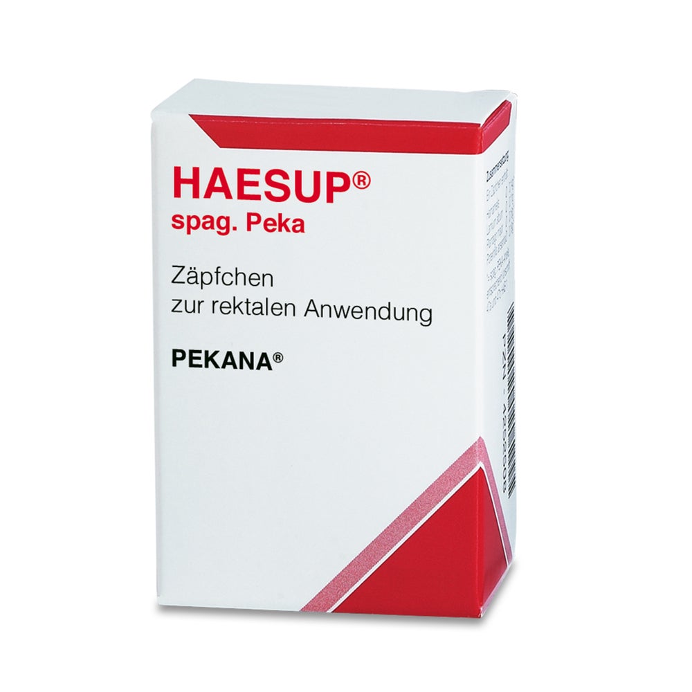 HAESUP spag.Peka Suppositorien 10 St