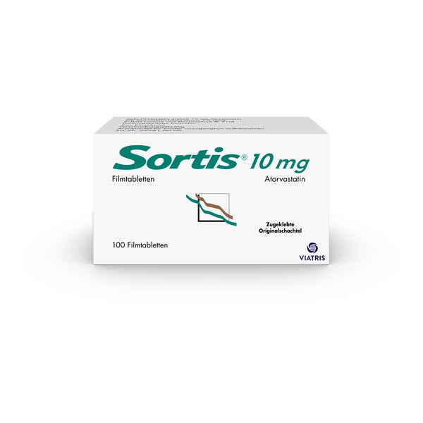 Sortis 10 mg Filmtabletten 100 St