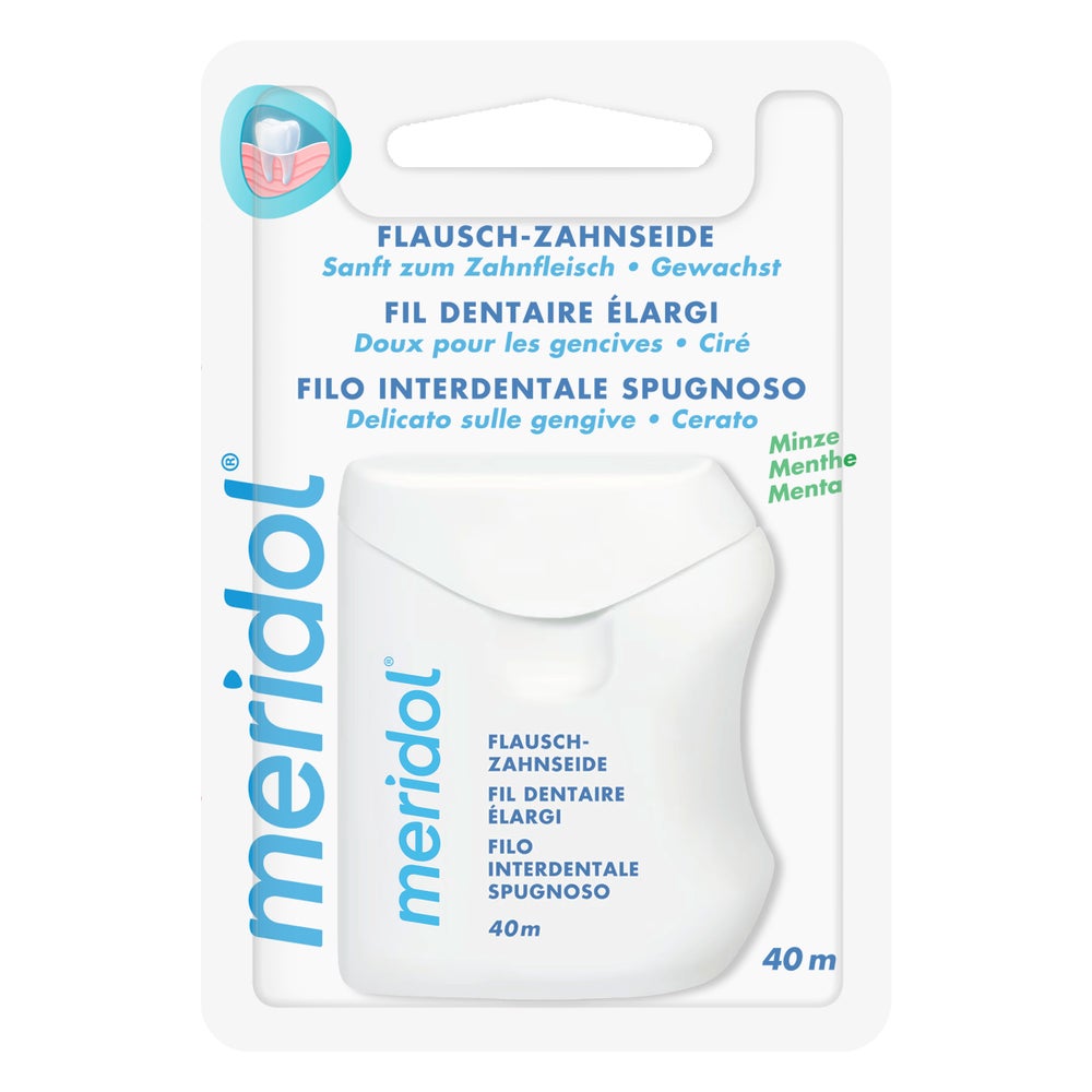 meridol Flausch-Zahnseide, 40m 40 m