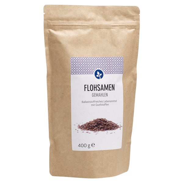 Flohsamen Gemahlen Pulver 400 g