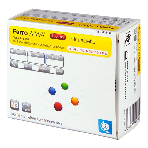 Ferro AIWA 100 mg Filmtabletten 100 St