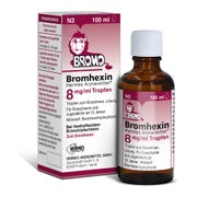 Produktabbildung: Bromhexin Hermes Arzneimittel 8mg/ml 100 ml