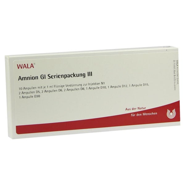 Amnion GL Serienpackung 3 Ampullen 10X1 ml