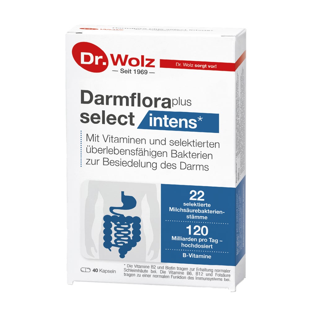Dr. Wolz Darmflora plus select intens 40 St