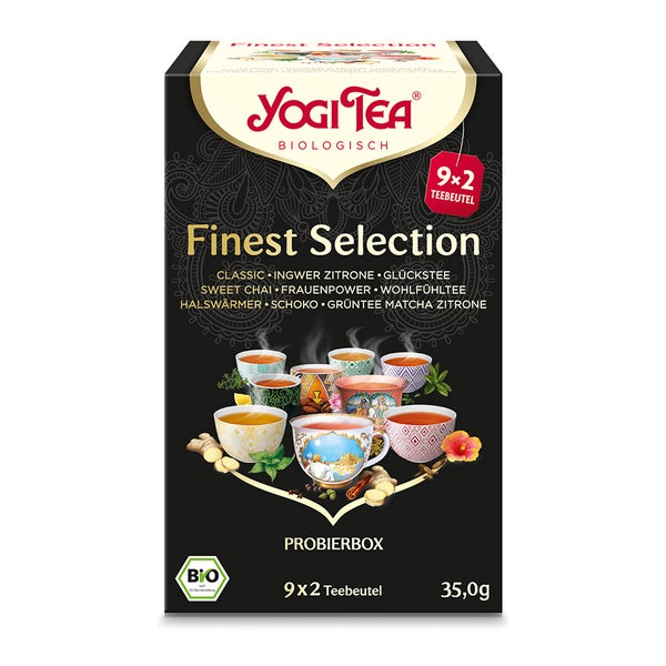 Yogi Tea - Finest Selection Bio Gewürztee | 35g 9X2 St