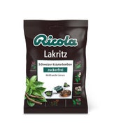 Produktabbildung: Ricola Lakritz ohne Zucker 75 g