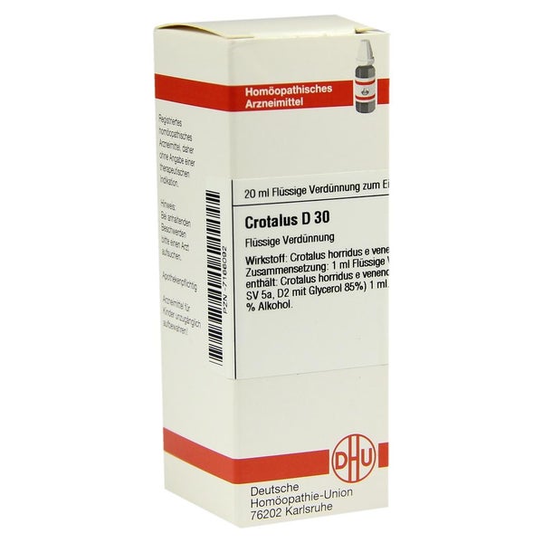Crotalus D 30 Dilution 20 ml
