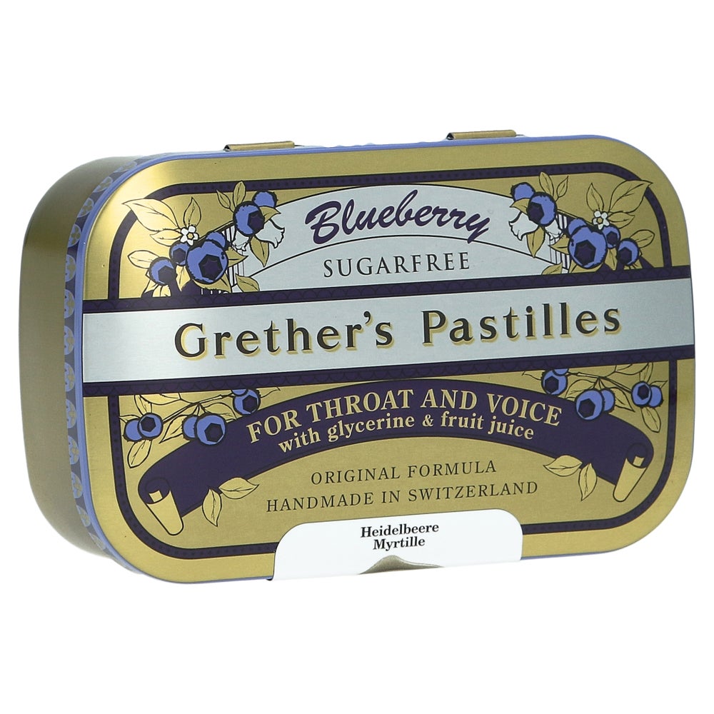 Grethers Blueberry Zuckerfrei Pastillen 110 g