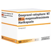 OMEPRAZOL-ratiopharm NT 20 mg magensaftr.Hartkaps. 100 St