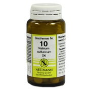 Biochemie 10 Natrium sulfuricum D 6 Tabl 100 St