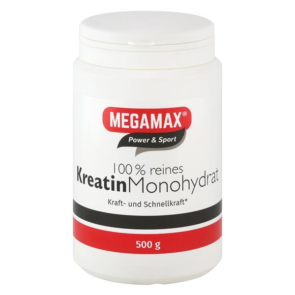 MEGAMAX® Kreatin Monohydrat 100 % rein 500 g