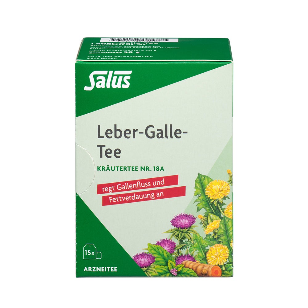 Leber Galle-tee Kräutertee Nr.18a Salus 15 St