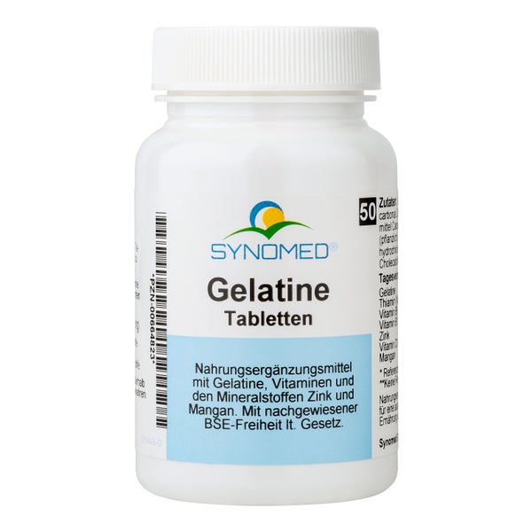 Gelatine Synomed Tabletten 50 St