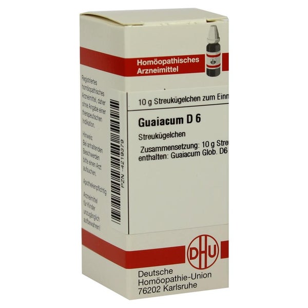 Guaiacum D 6 Globuli 10 g