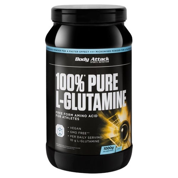 Body Attack Pure L-Glutamine 1000 g