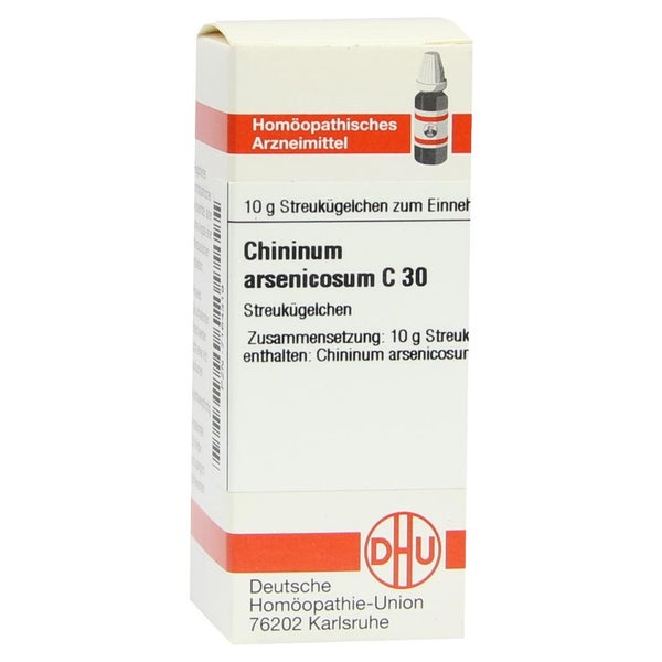 Chininum Arsenicosum C 30 Globuli 10 g