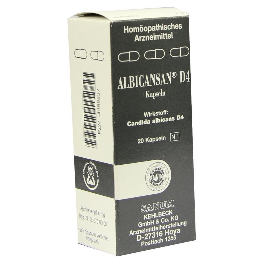Albicansan D 4 Kapseln 20 St