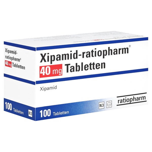 Xipamid-ratiopharm 40 mg Tabletten 100 St