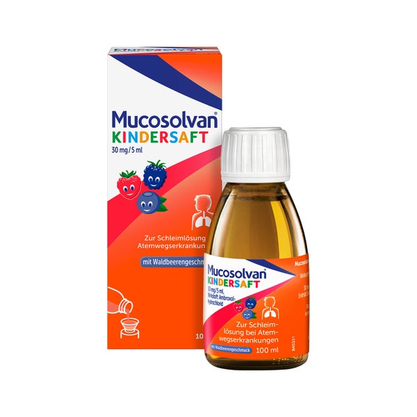 Mucosolvan Kinder Hustensaft 100 ml