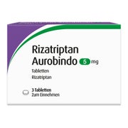 Rizatriptan Aurobindo 5 mg Tabletten 3 St