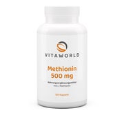Produktabbildung: vitaworld Methionin 500 mg 120 St